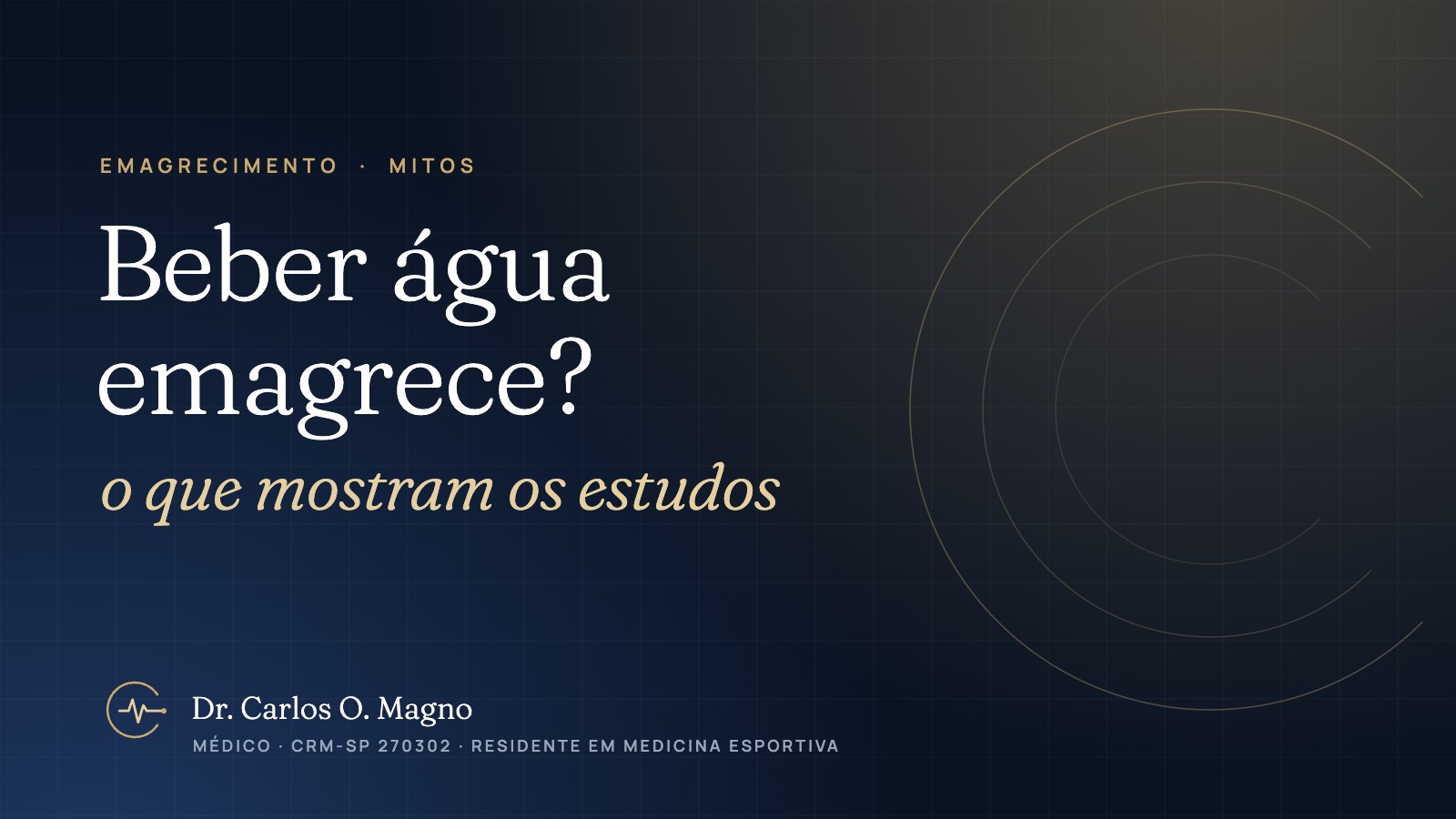 Beber água emagrece? O que os estudos mostram