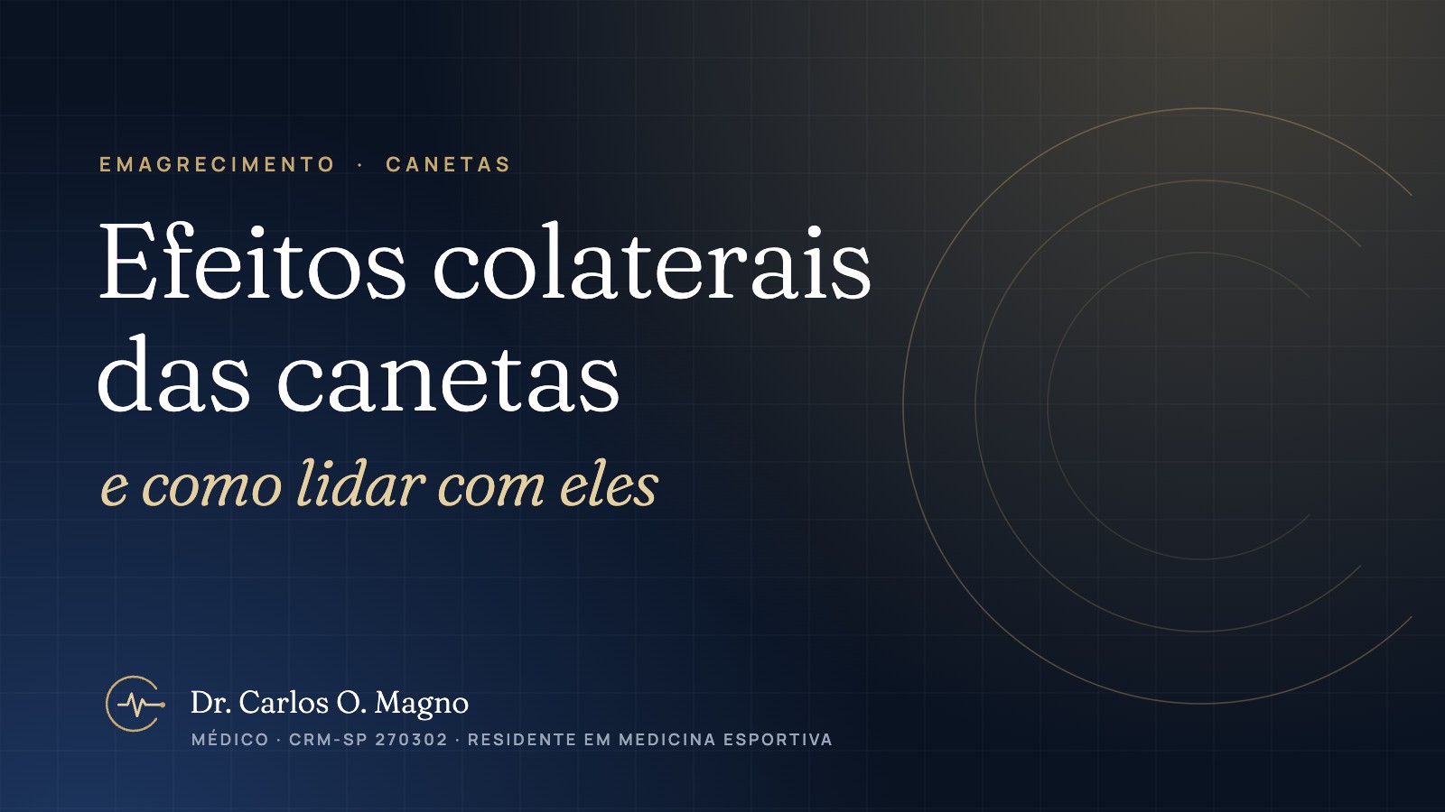 Efeitos colaterais das canetas emagrecedoras: quais são e como lidar