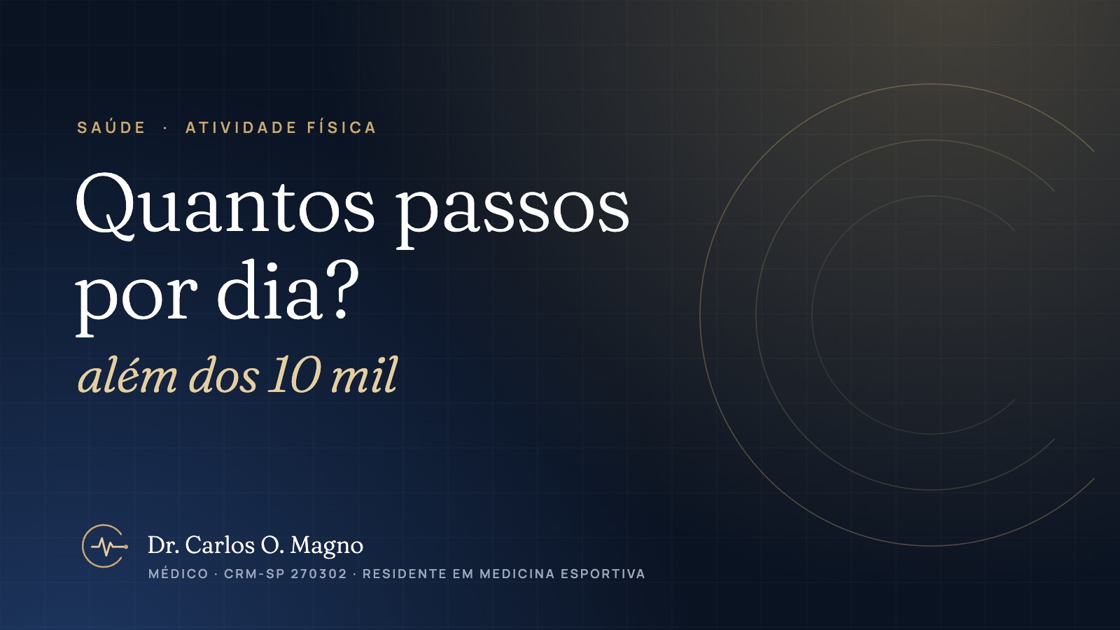 Capa do artigo Quantos passos por dia: além dos 10 mil